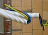 Затяжка кабеля в трубу гофрированную до 60 мм