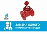 Замена 1 (одного) водосчётчика (диаметр 65) СТВУ (200) Россия